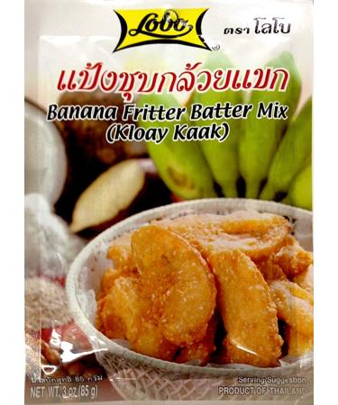 Lobo Banana Fritter Batter Mix (Kloay Kaak) 85g