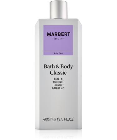 Marbert Bath & Body Classic femme/woman Bath & Shower Gel 1 pack (1 x 400 ml) Floral 400 ml (1 pack)