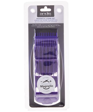 Andis Nano-Silver Magnetic Attachment 5 Combs - Small Sizes 6, 8, 4, 3/8, 2 - Pack of 1 - Buy Online on SooperMarket.com
