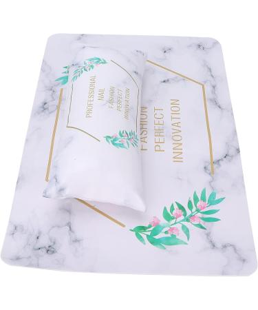 Nail Hand Rest Stand Detachable Pu Leather Nail Arm Rest Cushion Waterproof for Nail Technician Use for Nail Art Salon Home - Buy Online on SooperMarket.com