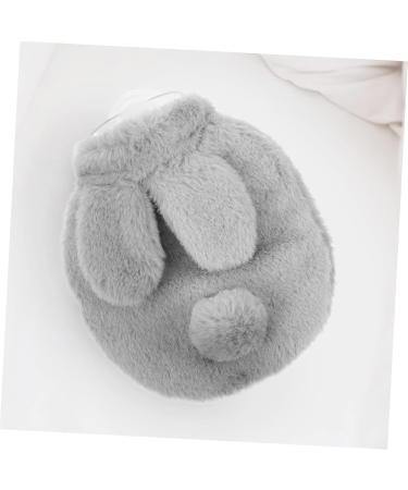 Menstrual Relief Bag Portable Hand Warmers Hand Warm Pouch Plush Toys Warm Water Bag Outdoor Hand Warmer Detachable Hot Water Bag Outdoor Hot Water Pouch With Cover Grey 18x14x4cm - Buy Online on SooperMarket.com