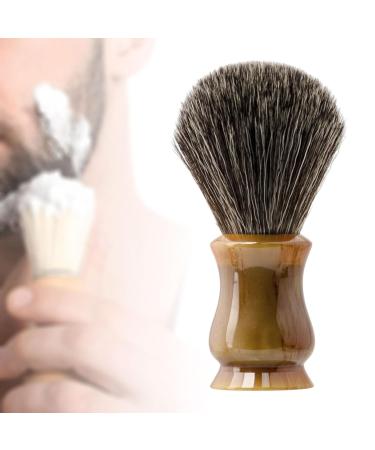 Magidal Handmade Ergonomic Razor Brush - Soft Shaving Cream Brush for Beard Grooming - High-Quality Brown Shaving Brush for Men - Buy Online on SooperMarket.com