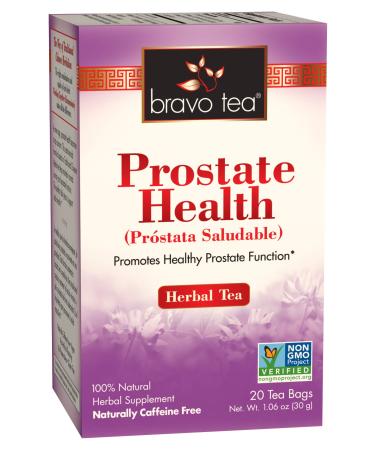 Bravo Tea Prostate Health Caffeine Free 20 Tea Bags