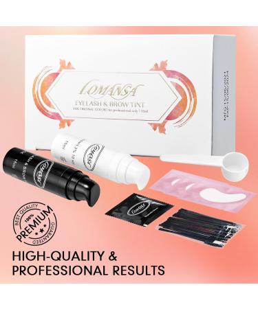 Lash Tint Eyelash Tint Kit - Professional Natural Black Color for Salon & Home Use | 30 Applications - Buy Online on SooperMarket.com