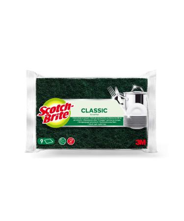Scotch-Brite Classic Scouring Pad 9 pieces pPack Cleaning Pad Green - Classic