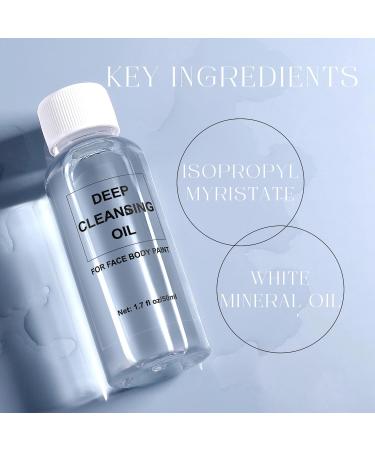 CCbeauty Natural Oil Cleanser for Oil-Based Makeup Removal - Vegan and Paraben-Free - 50ml - Buy Online on SooperMarket.com