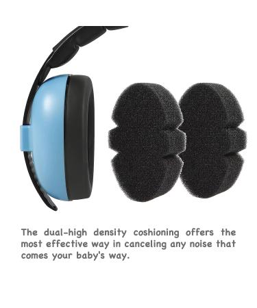 PandaEar Baby Ear Protection Headphones for Ages 0-3 Years - Blue - Buy Online on SooperMarket.com