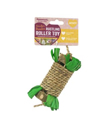 Rosewood Boredom Breaker Rustling Roller Small Animal Toy