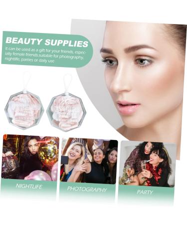 Mikinona Fiber Tools 200 Pairs Double Eyelid Sticker Double Sided Tape Female Eyelid Tapes Cosmetics No Trace Make Up Kit - Buy Online on SooperMarket.com