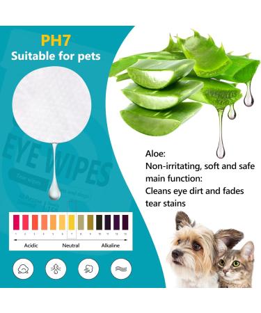 Darkhaden Pet Care Wipes - 150 Hypoallergenic Wet Wipes for Dogs & Cats - Natural Aloe Vera Cleaning Towels for Ears Paws & Eyes - Buy Online on SooperMarket.com