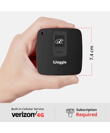 Waggle Lite RV/Dog Safety Sensor | Verizon Cellular | Instant Alerts on Temp & Humidity | Wireless Monitoring System | No WiFi | Subscription Required - Buy Online on SooperMarket.com