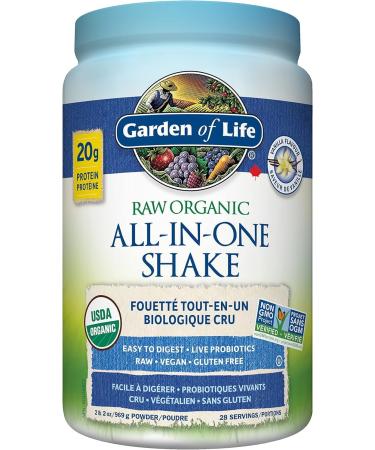 Garden of Life Raw All-in-One Nutritional Shake Vanilla & Raw Organic Protein&greens Shake + Protein Vanilla 969 g (Pack of 1) - Buy Online on SooperMarket.com