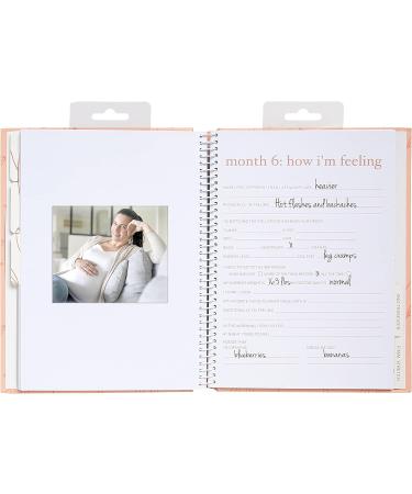Little Pear Bundle of Joy Pregnancy Journal - Sonogram Photo Insert - Pregnancy Milestone Tracker - Ultrasound Cover - Peach - Buy Online on SooperMarket.com