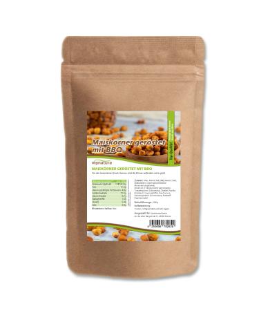 Mynatura giant corn corn corners roasted with bbq i cereal i corn i salzig i snack i vegan i nibble i nibble i bag (1x 1000g) bbq 1 kg (1 Pack)