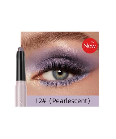 iGuzvaw Matte Eyeshadow Stick Cream to Powder | Waterproof Eye Shadow & Eyeliner Pencil | Long Lasting & Buildable Neutral Eye Makeup (Shimmer 12 Periwinkle Purple) - Buy Online on SooperMarket.com