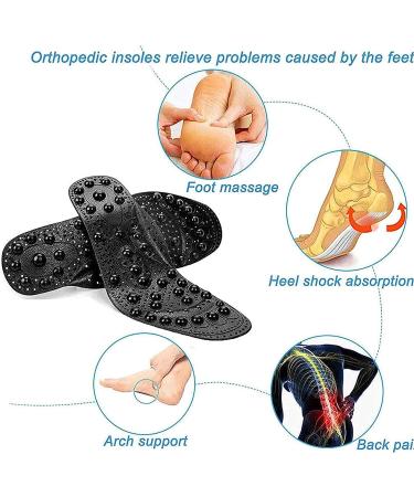 Yuesuo Magnetic Therapy Orthopedic Insoles - Breathable Deodorant Acupressure Relief for All-Day Comfort - Buy Online on SooperMarket.com