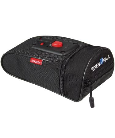 KLICKfix 0297S Bicycle Bag Micro 15O Plus Saddle Bag Black 19 x 9 x 7 cm