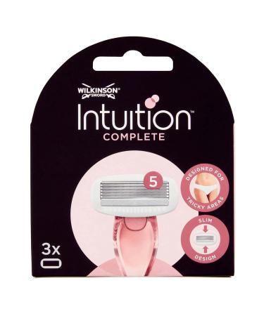 Wilkinson Sword Intuition Complete Women's Razor Blades Pack of 3