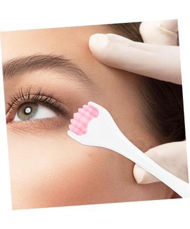 Silicone Face Roller - Beauty Tool for Firming & Massaging | Portable Pink Facial Massager | International Shipping - Buy Online on SooperMarket.com