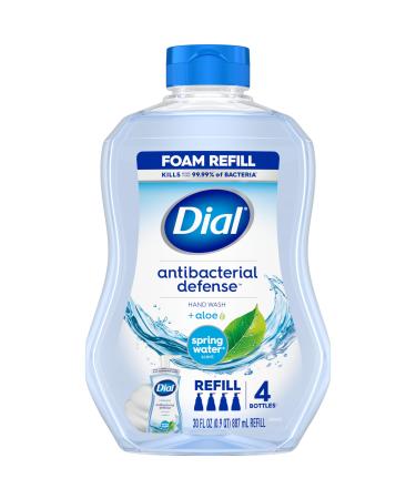 Dial Antibacterial Foaming Hand Wash Refill Spring Water 30 Ounce