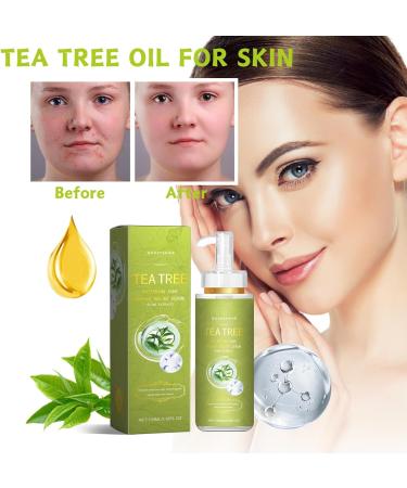 Tea Tree Ance Serum Tea Tree Essential Oils Tea Tree Oil For Skin Anti-Pimples and Acne Moisturizer and Brighten Skin.Tea Tree Oil for Diffuser Humidifier DIY Home Office 100ml - Buy Online on SooperMarket.com