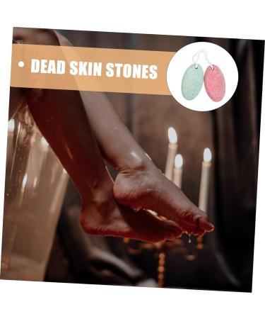 FRCOLOR 2 x Pumice Stone Face Sponge Face Scrubs Foot Scrubs Natural Sponge Body Scrub Pedicure Stone Foot Stones Grinding Dead Skin Remover Springboard - Buy Online on SooperMarket.com