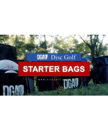 DGA Starter Disc Golf Bag - Grey | Holds 8-10 Discs | 5 Pocket Design - Buy Online on SooperMarket.com