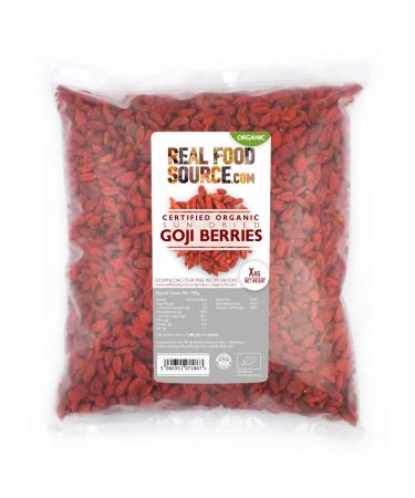Realfoodsource Certified Organic Goji Berries (1Kg)