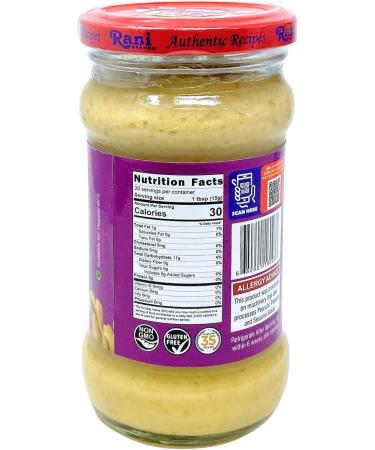 Rani Ginger Cooking Paste 10.5oz (300g) Glass Jar - Vegan, Gluten Free, Non-GMO | Indian Origin | 300g (Pack of 1) - Buy Online on SooperMarket.com