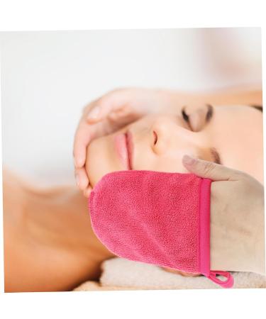 Shop 4pcs Cleansing Fingertips Makeup Remover Cloths - Exfoliating Face Towel & Mitts for Gentle Hair & Skin Care - Buy Online on SooperMarket.com