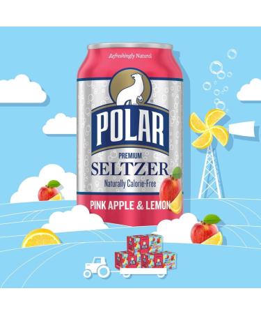 Polar Seltzer Water Assorted 12 Pack - 12 Flavor Variety, 12 fl oz Cans by LastFuel - Buy Online on SooperMarket.com