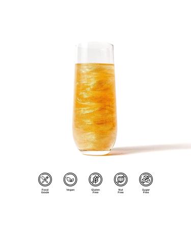 Blacksherbet Gold Edible Glitter 5g | KOSHER Certified | for Drinks, Cakes & Desserts - Buy Online on SooperMarket.com