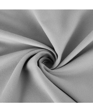 Ultra-Fast Dry Surf Poncho Towel | Unisex Bathing & Beach Change Robe - 90x110cm Gray - Buy Online on SooperMarket.com