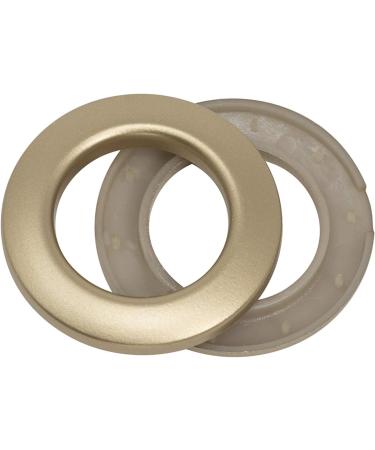 Dritz 44374 Plastic Curtain Grommets  1 in  Matte Gold  8 Count Round 1 in Matte Gold - Buy Online on SooperMarket.com
