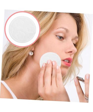 FRCOLOR 3pcs Round Cotton Makeup Remover Pads - Disposable Facial Wipes for Eyelash & Makeup Cleaning - Pure White Cotton Pads - Buy Online on SooperMarket.com