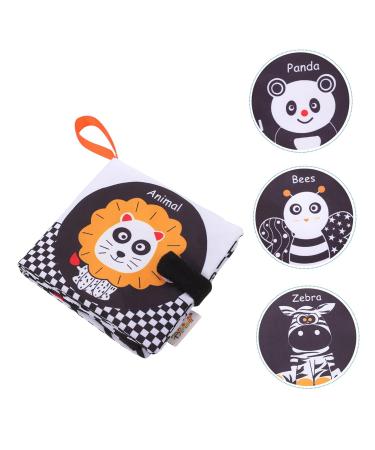 Abaodam 3st Fabric Book - Educational PlayOsmo Learning Toy for Toddlers | White Baby Books & Stuffed Toys for Children - Buy Online on SooperMarket.com