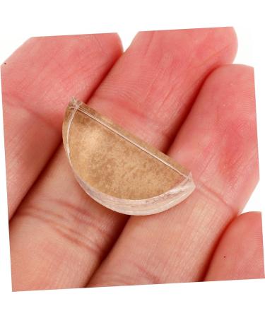 Baluue 3pcs Eye Shadow Plate Makeup Repair Tool Eyeshadow Pressing Tool Tamper Powder Seal Acrylic 2.60X1.30X0.90CMx3pcs Transparentx3pcs - Buy Online on SooperMarket.com