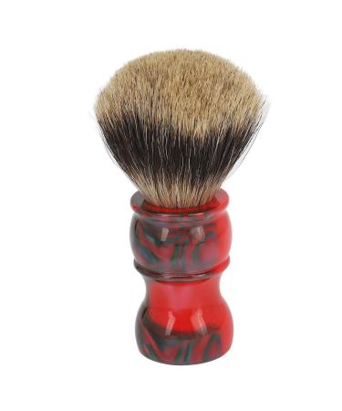 Razor brush synthetic hair shaving brush red resin grip the hairdresser salon tool for the barbera of the hairdresser face hair cleaning gifts for men and women