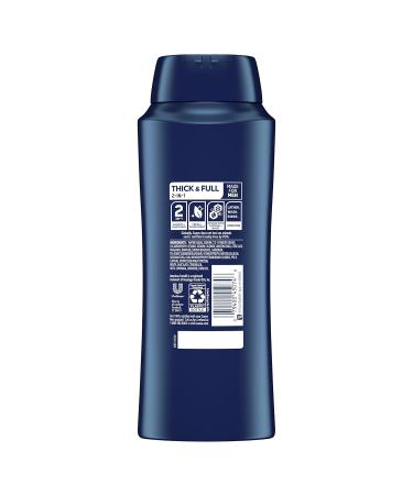 Suave Men 2 in 1 Shampoo and Conditioner - Thick and Full 28 oz | International Shipping Available - Buy Online on SooperMarket.com