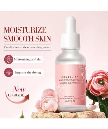 Hydrating Facial Skin Care Sets for Women & Teens | Camellia Skin Care Routine Kit - Toner Serum Lotion Cleanser & Mask - Buy Online on SooperMarket.com