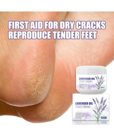 Cracking Cream Chapping Cream Lavender Foot Cream Cracked Heel Repair Cream Natural Winter Anti-Cracking Frost Foot Moisturizer Anti-Drying Crack Cream Foot Care - Buy Online on SooperMarket.com