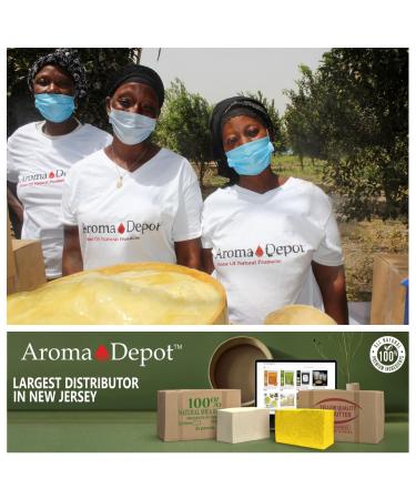 8 oz Raw African Shea Butter - Grade A Ivory/White | 100% Pure Natural Unrefined Moisturizer for Dry Skin | Body, Hair, and Face - Buy Online on SooperMarket.com