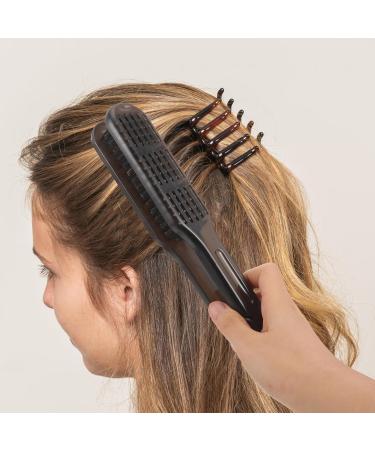 Buy Double Sided Straightening Comb Brush - Mane Hair Straightener for Women | International Shipping Available - Buy Online on SooperMarket.com
