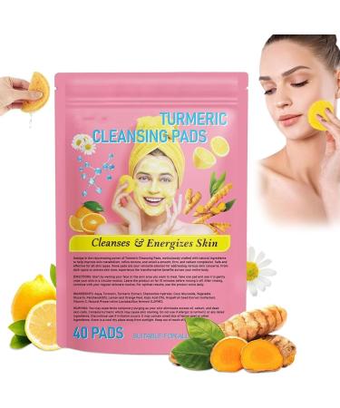 Azuvea - Azuvea Exfoliating Pads Azuvea Pads Azuvea Lumies - Turmeric & Kojic Acid Pads Avanise Turmeric Pads 40 Pads Turmeric Cleansing Pads Lumies Exfoliating Pads(1 Bag)