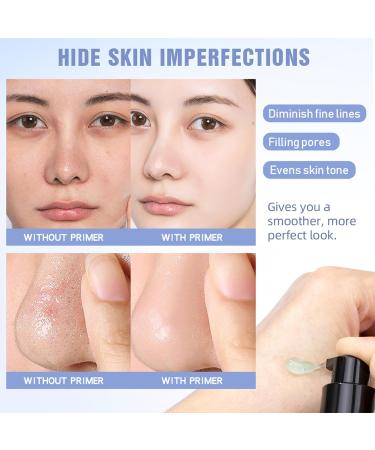 Makeup Base Face Primer Gel Matte Cream Invisible Pores Base Makeup Base Gel Cosmetic Cream for Face Face Primer for Wrinkles and Pores Green - Buy Online on SooperMarket.com