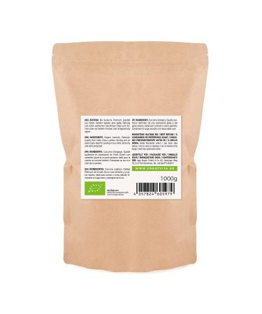 GreatVita Organic Turmeric Powder 1000g | 100% Natural & Finely Ground | Premium Quality for Health & Wellness - Buy Online on SooperMarket.com