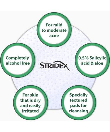 Stridex Sensitive Acne Pads - 90-Count (Pack of 3) - Buy Online on SooperMarket.com