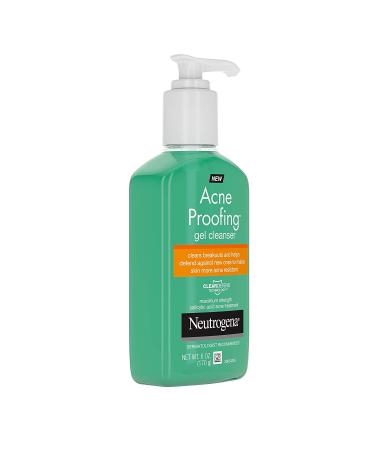 Neutrogena Acne Proofing Gel Cleanser 6 oz - Clear Skin Solution - Buy Online on SooperMarket.com