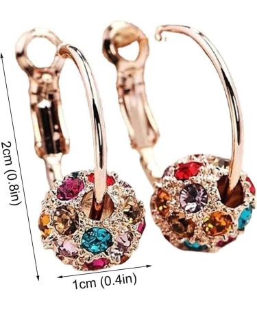 Lymphatic Drainage Slimming Earrings Magnetic Therapy Weight Loss Earrings EarAcupressure Magnetherapy Earrings for Women 3pairs-a - Buy Online on SooperMarket.com
