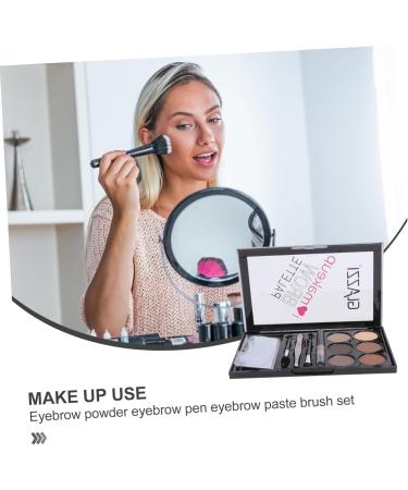 Angoily 1 Set Eyebrow Powder Set Makeup Eyebrow Powder Brow Makeup Lady Cosmetic Eyebrow Pencil Brush - Buy Online on SooperMarket.com